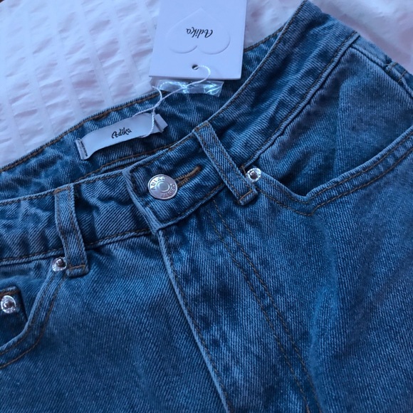 High rise blue denim - Picture 5 of 5